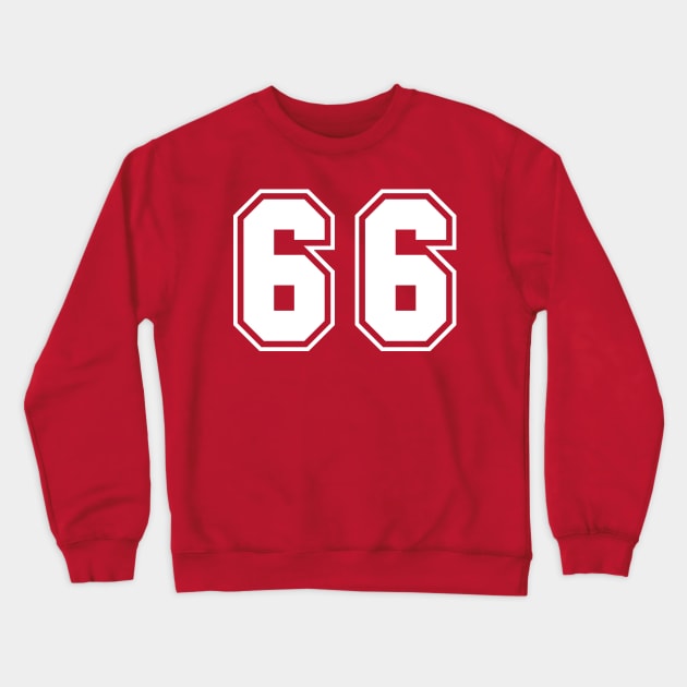 sixty six Crewneck Sweatshirt by designseventy